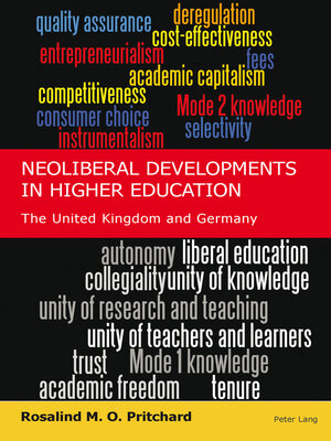 cover image of Neoliberal Developments in Higher Education